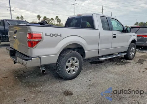 2013 Ford F150 Super Cab из США, поврежденный, VIN 1FTFX1EF1DKG29723